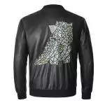 blousons cuir philipp plein pp dinosaur